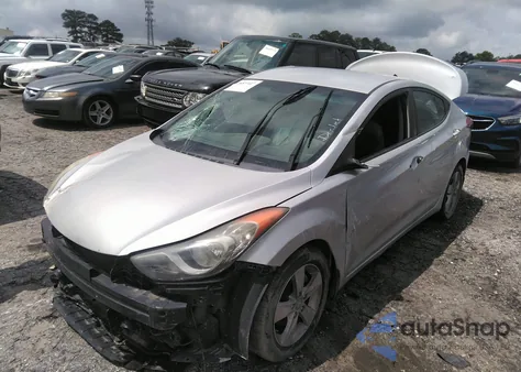 2012 Hyundai Elantra Gls (Ulsan Plant) z USA, uszkodzony, nr VIN KMHDH4AE1CU281651